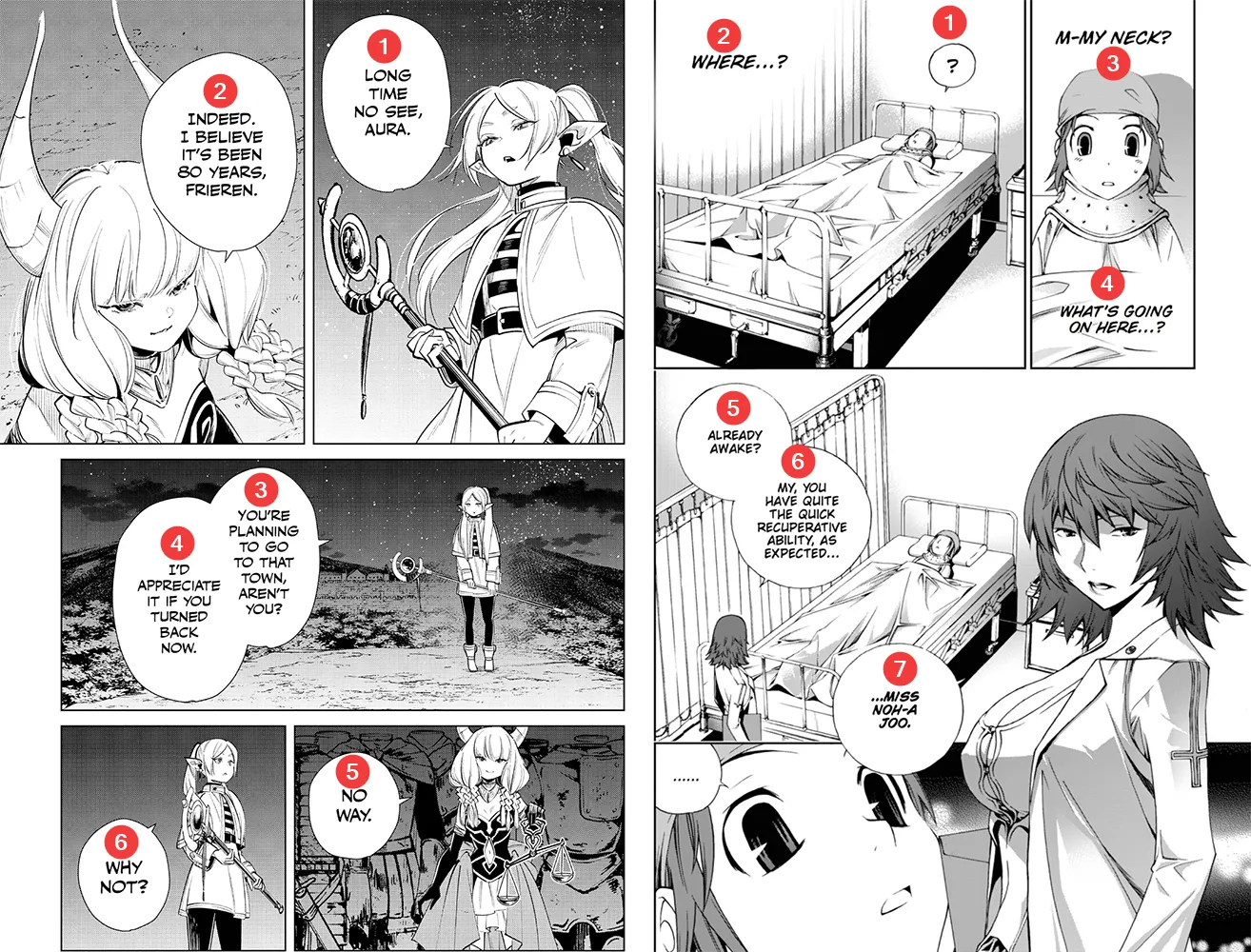 Sousou no Frieren :ljp: Vol. 3 (Left) & Jack Frost :lkr: Vol. 1 (right)